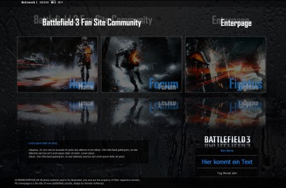 Battlefield 3 EnterPage